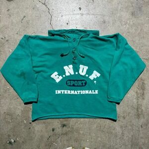 Vintage E.N.U.F. Sport Internationale Hoodie Size Medium